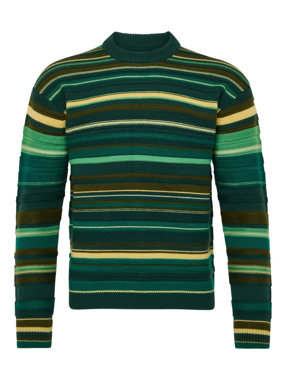 JW Anderson striped jumper | Green | Image 1