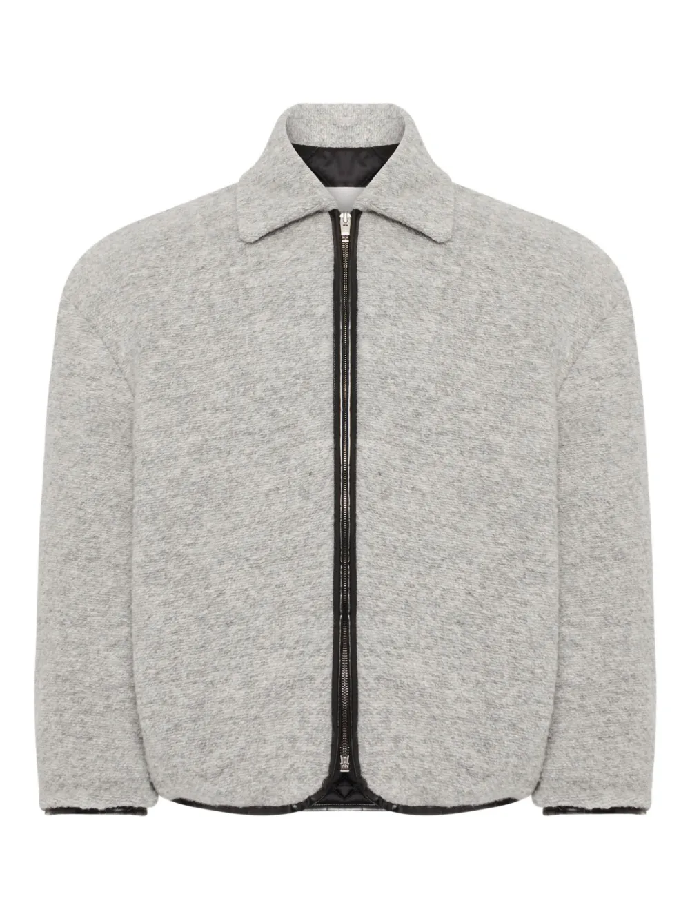 JW Anderson Katoenen jack met kraag Grijs