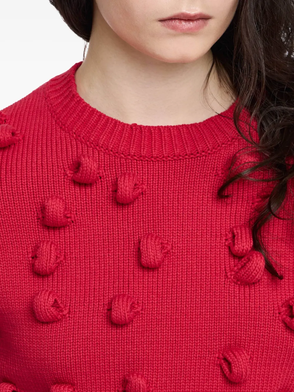 JW Anderson Cropped trui Rood