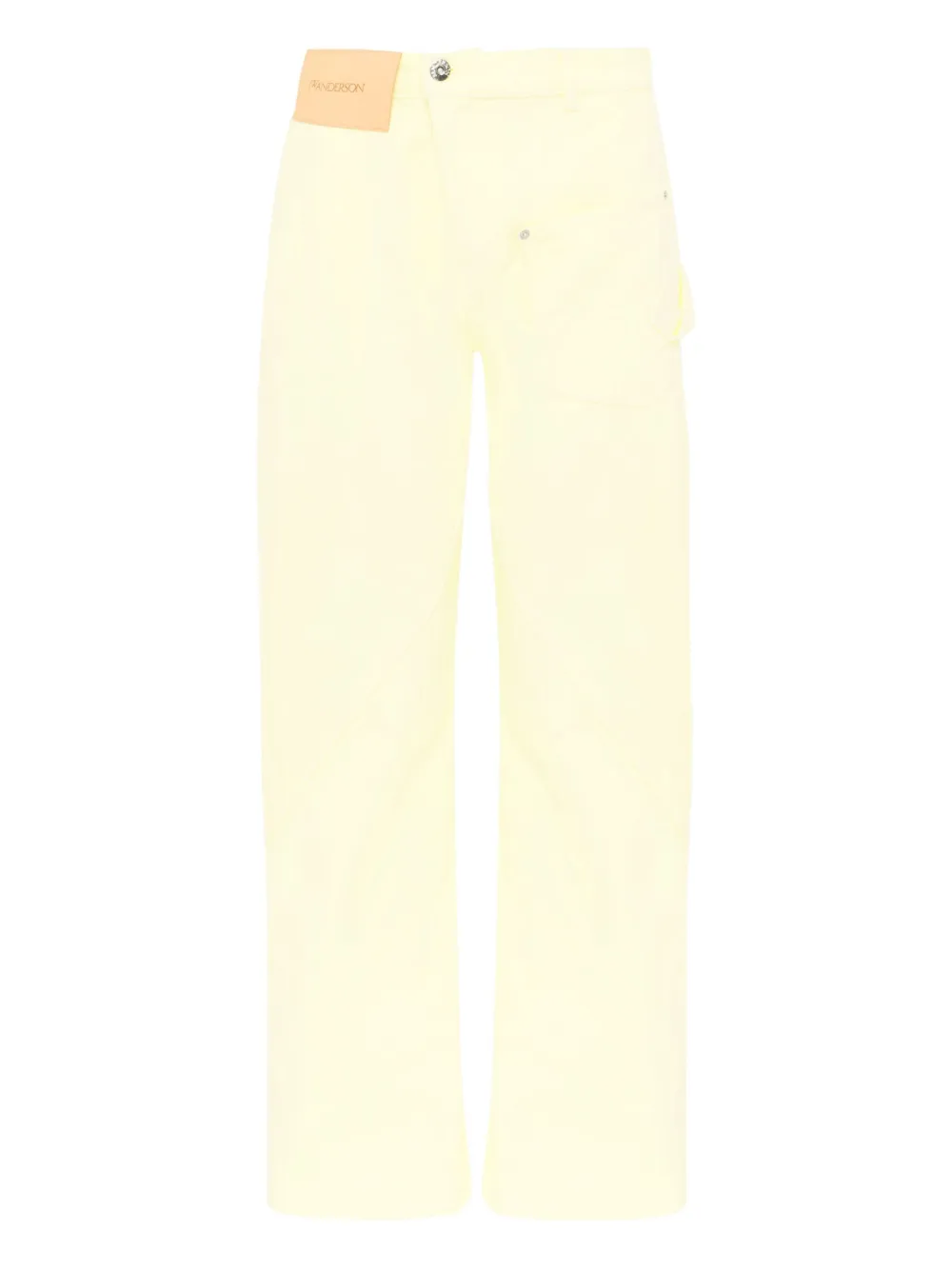 JW Anderson Twisted Workwear trousers | Yellow | Image 1