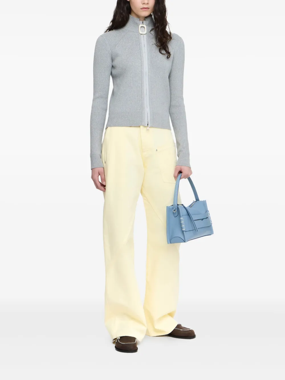 JW Anderson Twisted Workwear broek - Geel