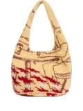 JW Anderson beaded-pattern shoulder bag - Yellow