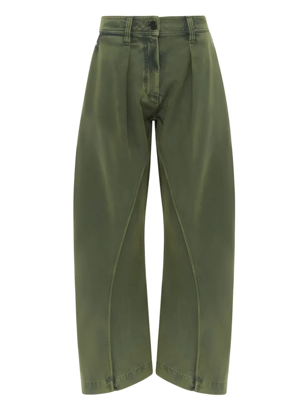 JW Anderson Broek met gedraaide afwerking Groen