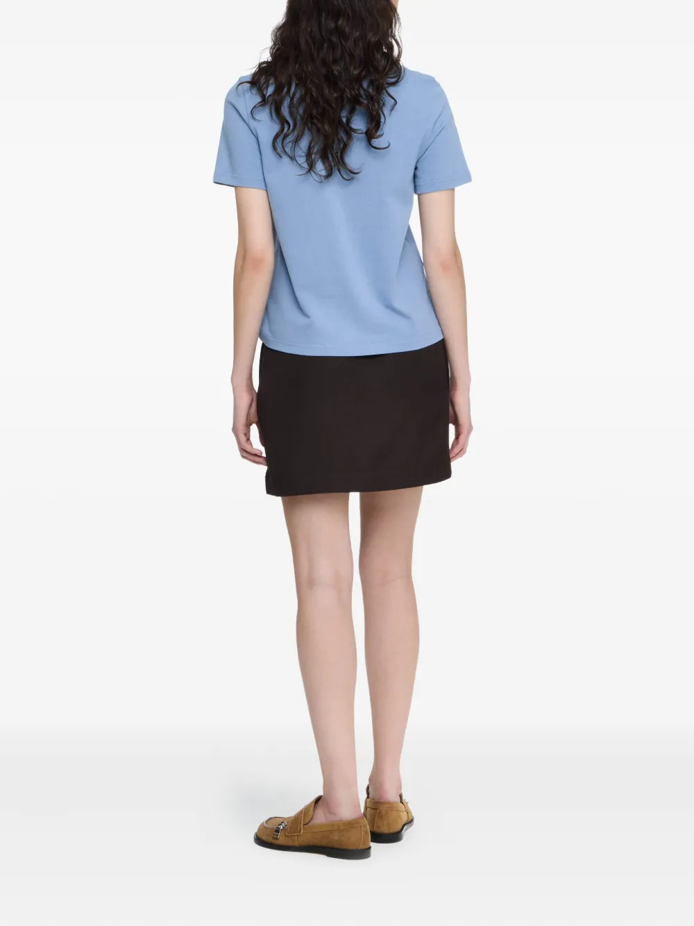 JW Anderson T-shirt met grafische print Blauw