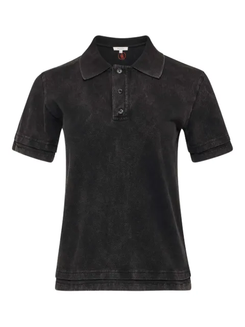 JW Anderson Polo in cotone con ricamo logo