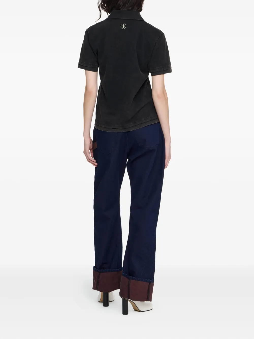 JW Anderson Katoenen poloshirt Grijs