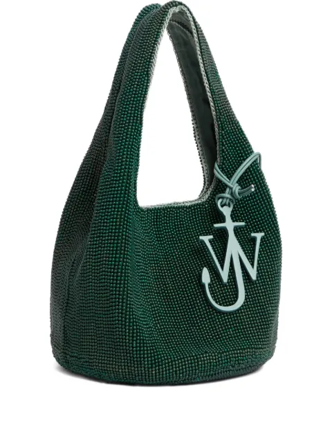 JW Anderson Schultertasche mit perlenverziertem Anker