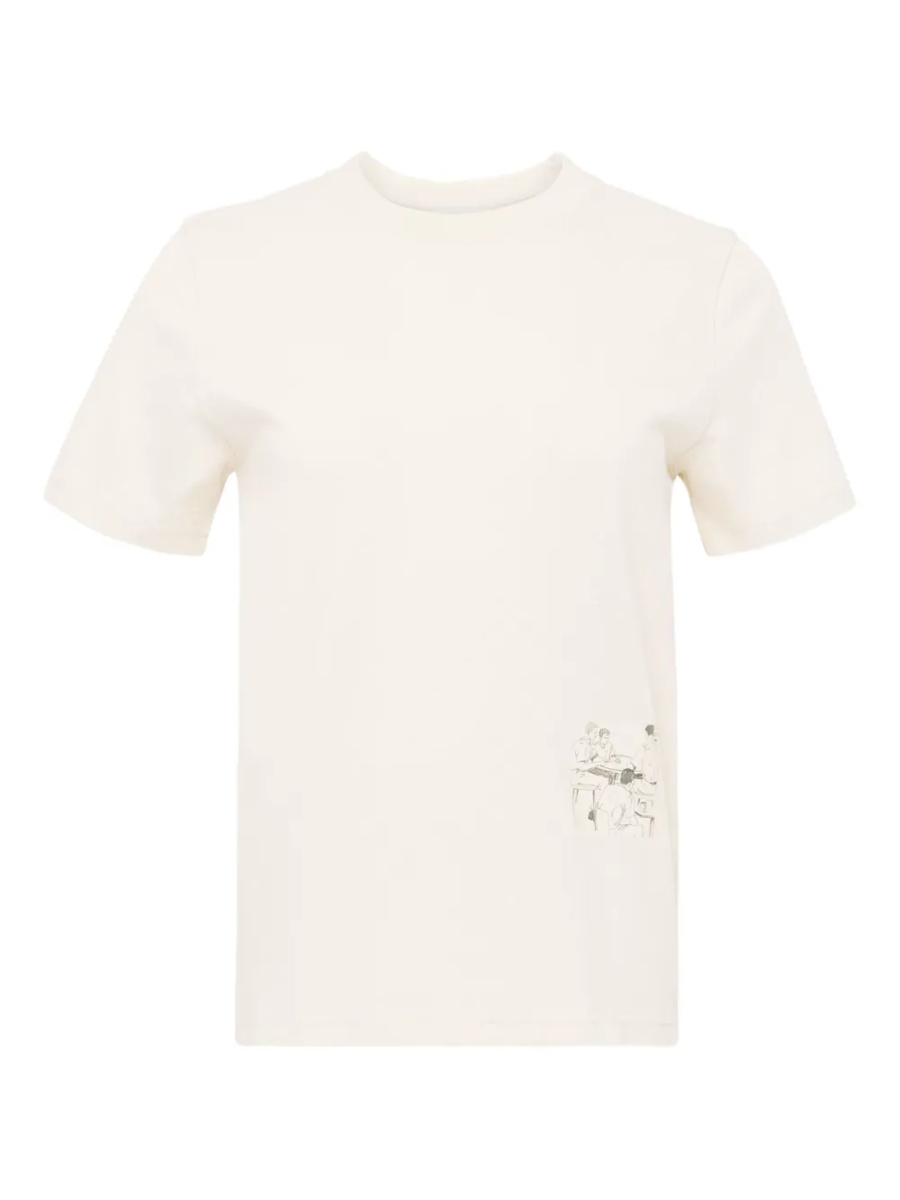 JW Anderson graphic-print T-shirt | White | Image 1