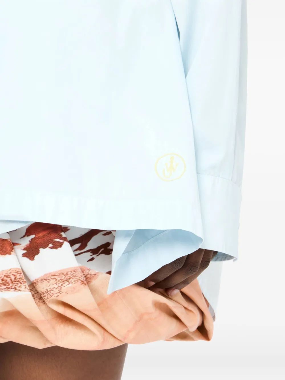 JW Anderson Blouse met ruches Blauw