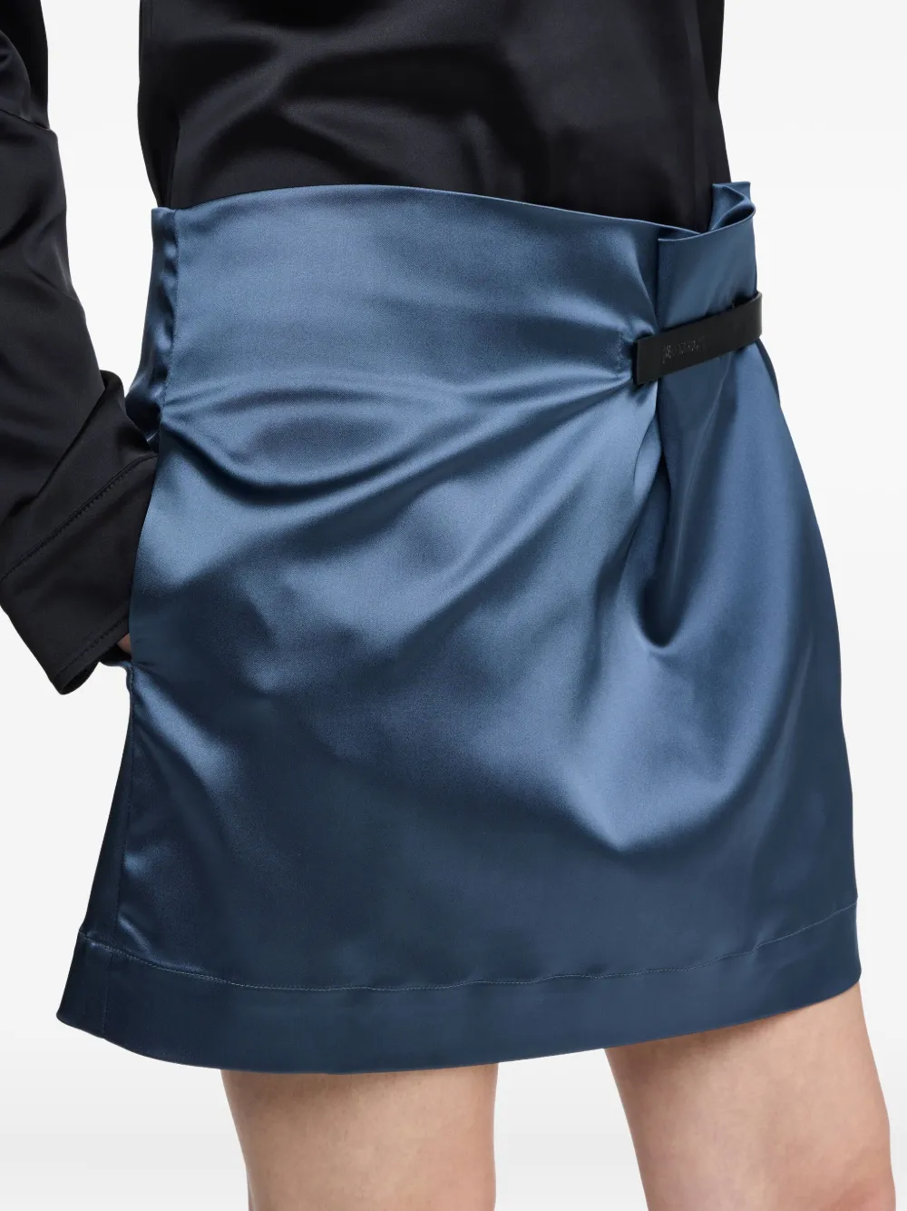 JW Anderson Satijnen mini-rok Blauw