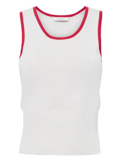 JW Anderson contrasting-trim tank top