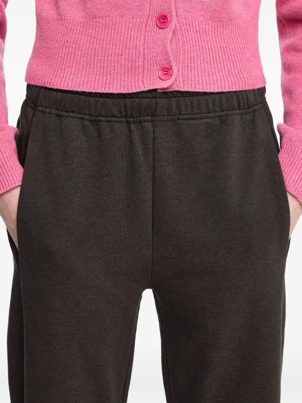 JW Anderson Broek met gestrikte manchetten Bruin