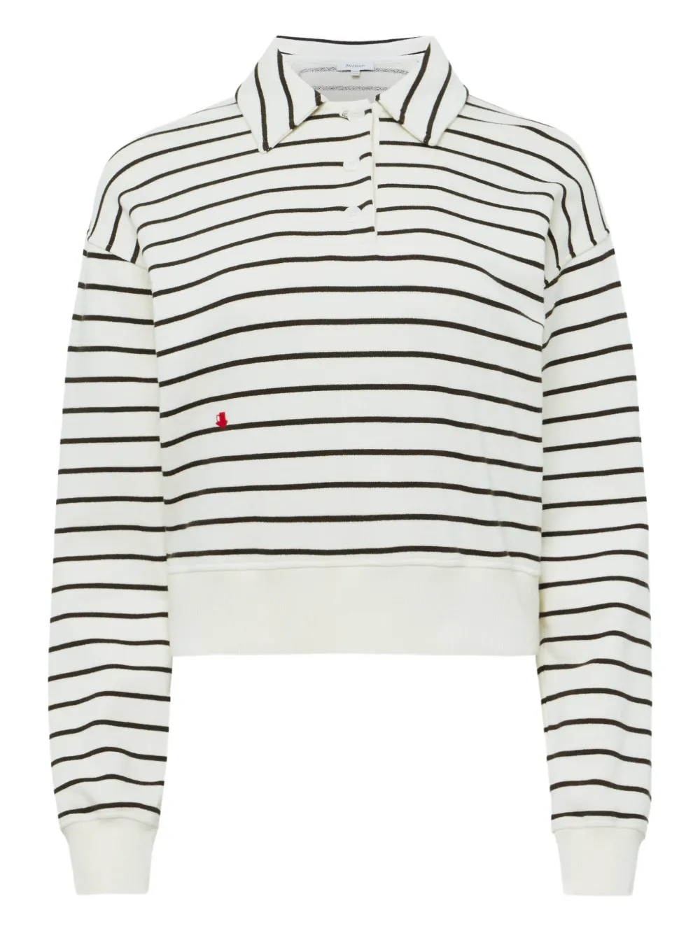 JW Anderson striped polo shirt | White | Image 1