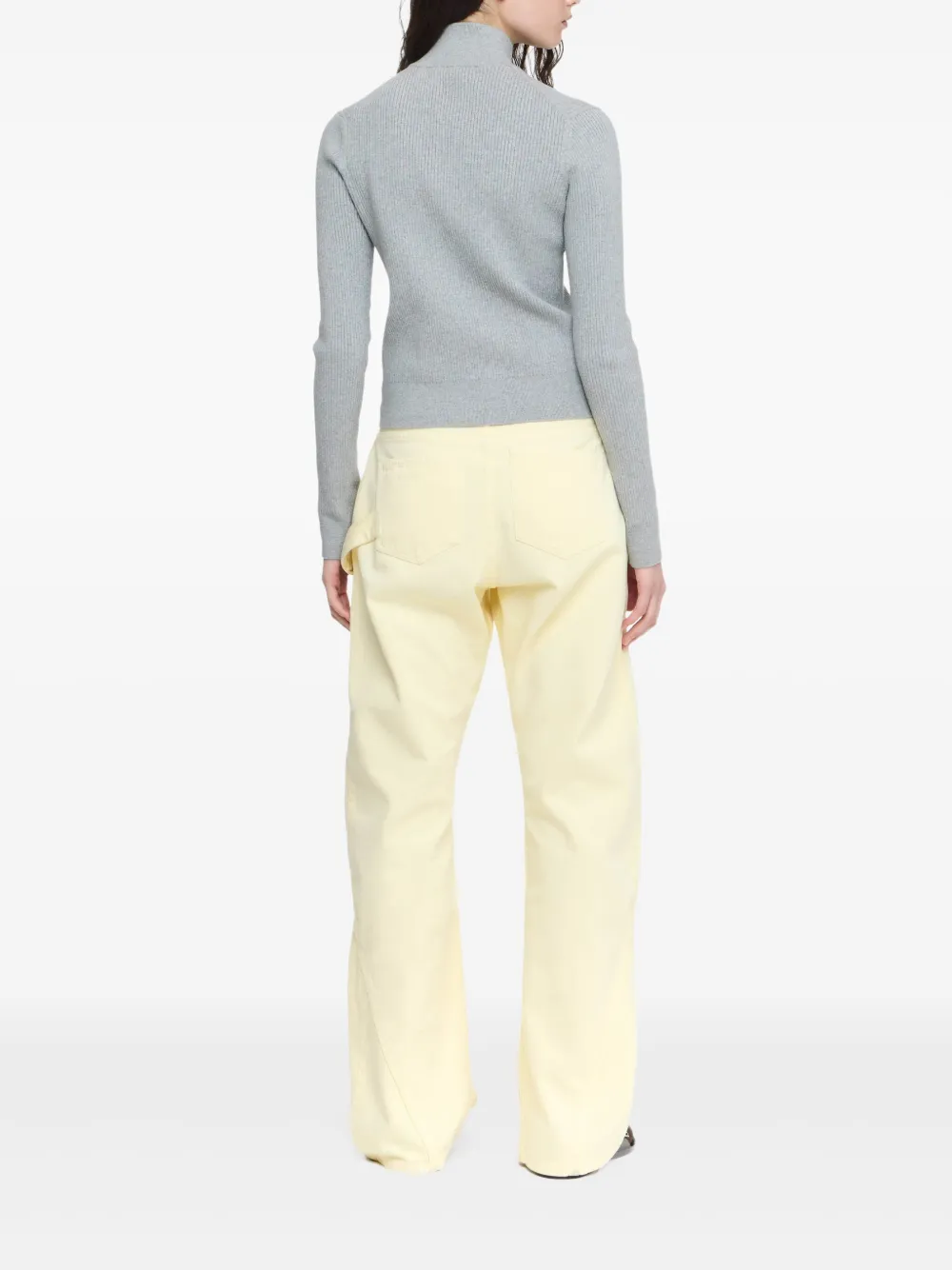 JW Anderson Vest met rits Grijs