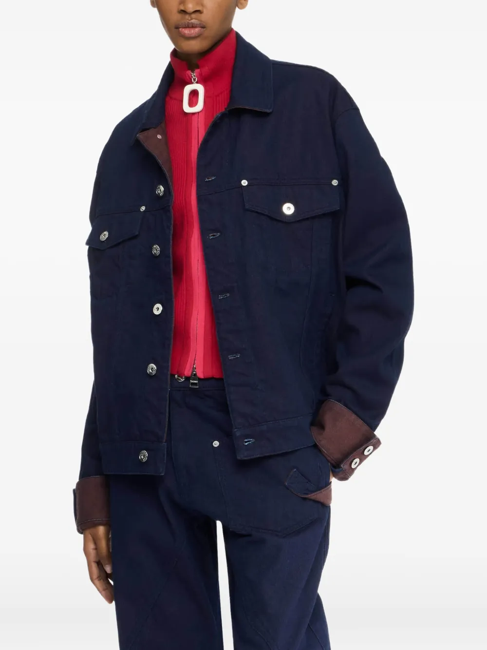 JW Anderson Denim jack Blauw