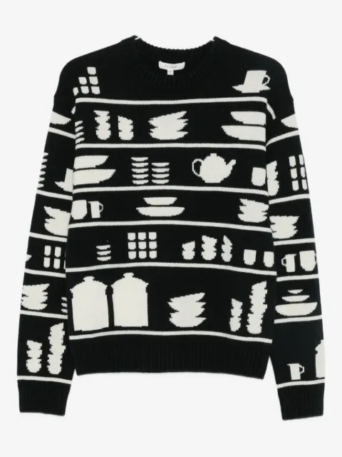 JW Anderson pull à motif graphique