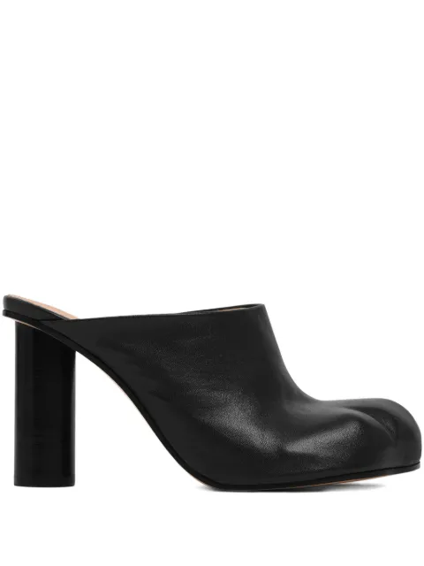 JW Anderson leather heeled mules