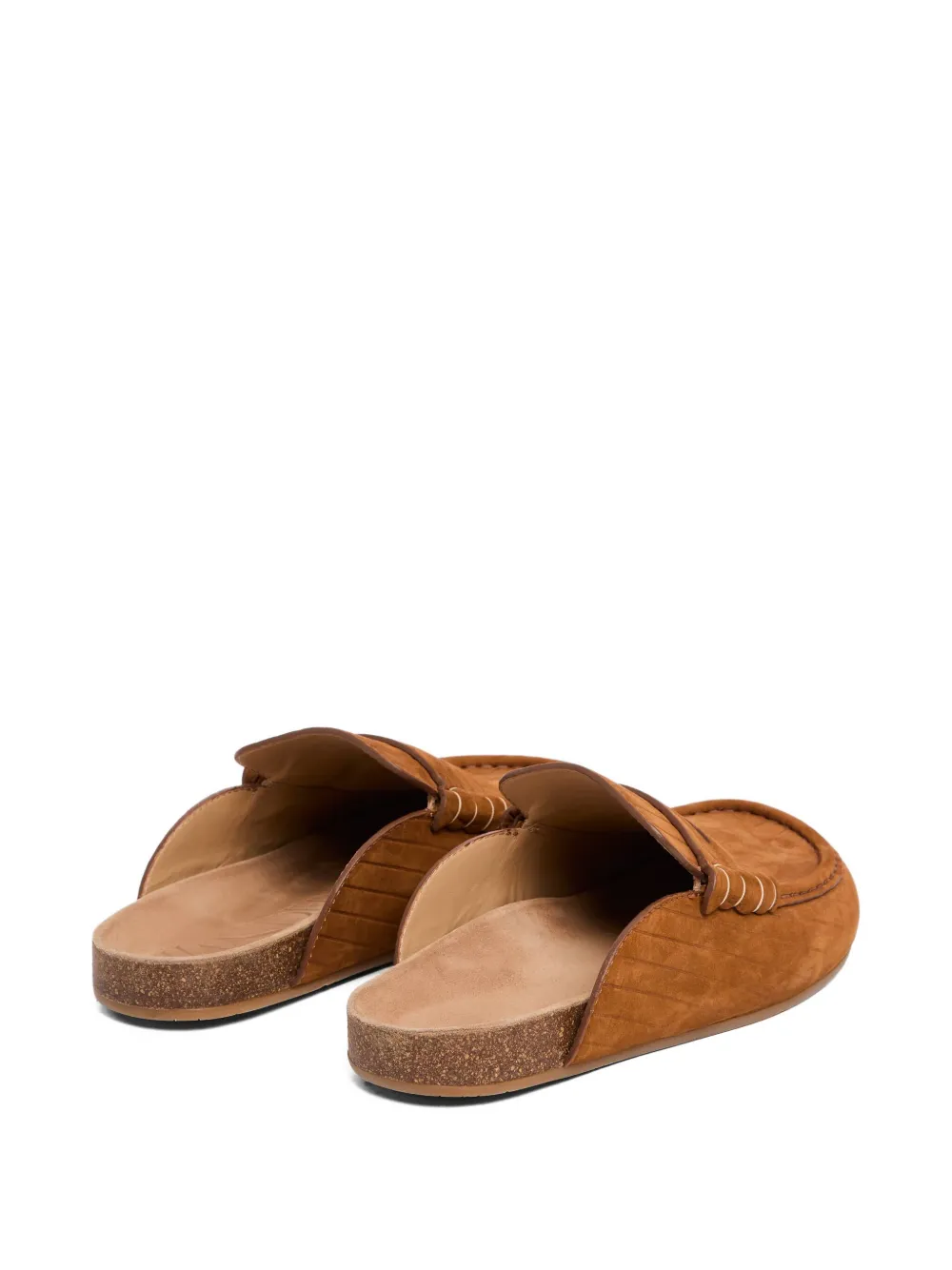 JW Anderson suede mules 604 CARAMEL