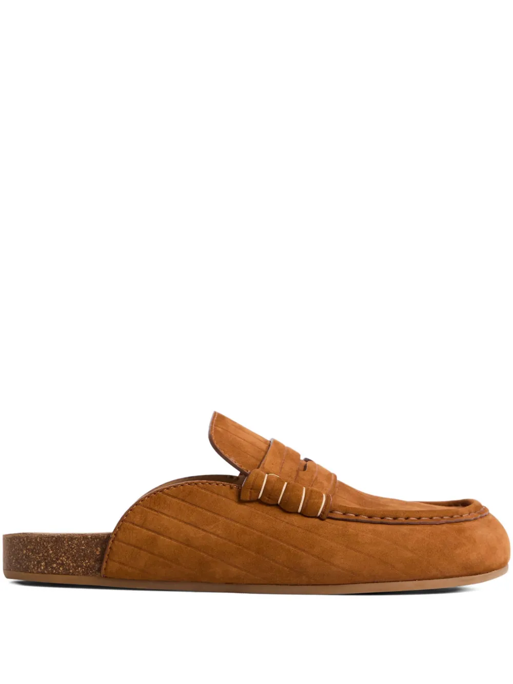 JW Anderson suede mules 604 CARAMEL