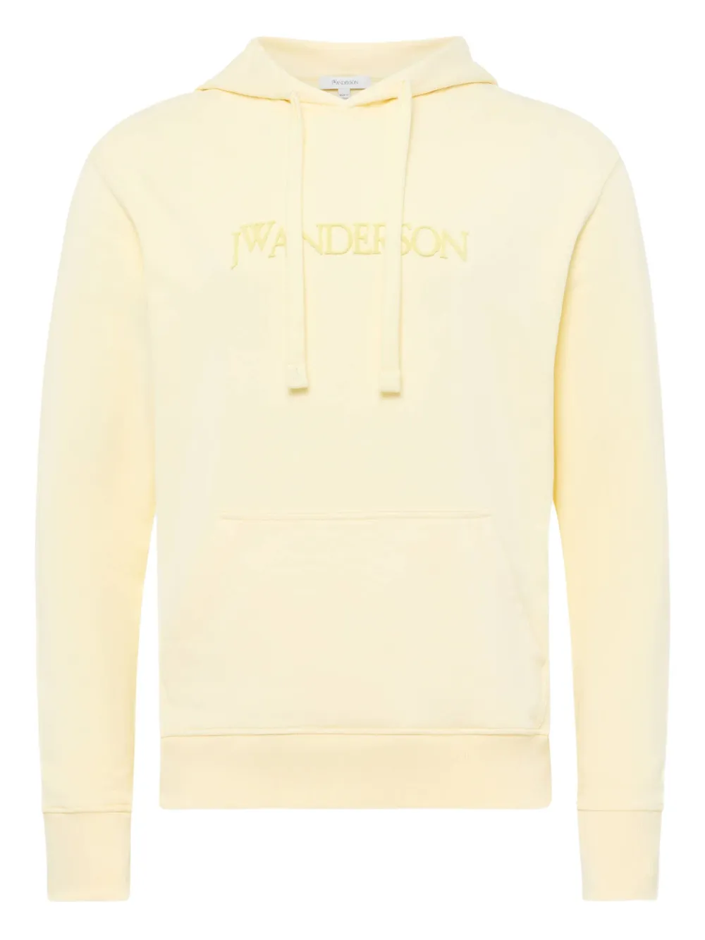 JW Anderson Hoodie met geborduurd logo Geel