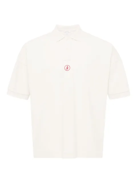 JW Anderson logo-embroidered polo shirt