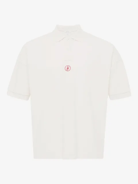 JW Anderson logo-embroidered polo shirt