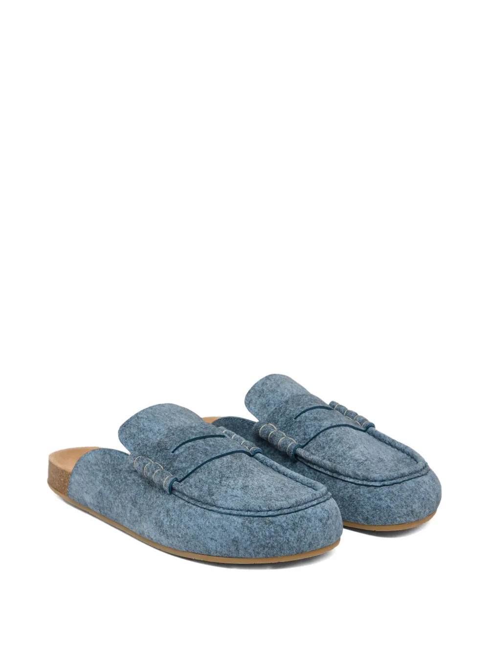 JW Anderson Stitch loafers Blauw