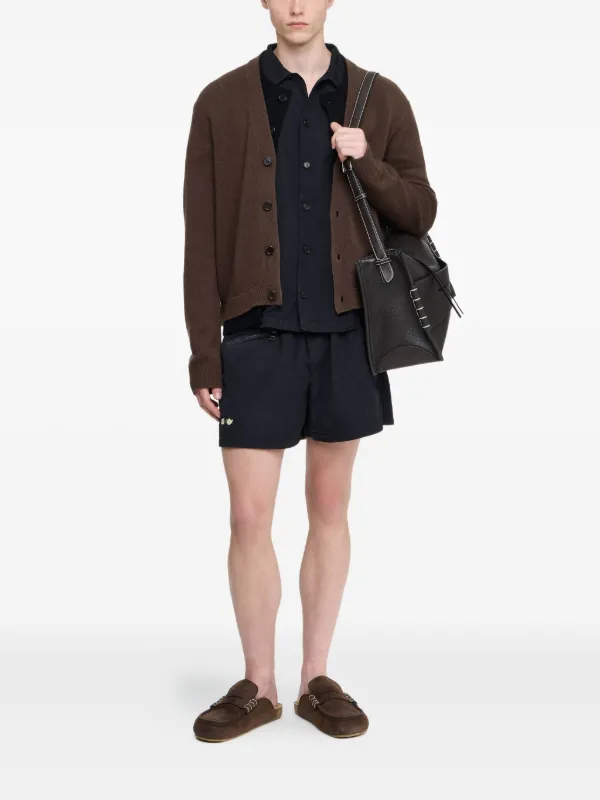 JW Anderson レイヤード カーディガン | ブラウン | FARFETCH JP