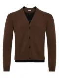 JW Anderson layered cardigan - Brown