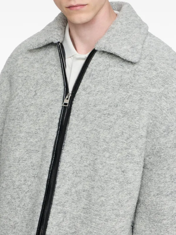 JW Anderson ジップアップ フリースジャケット | グリーン | FARFETCH JP