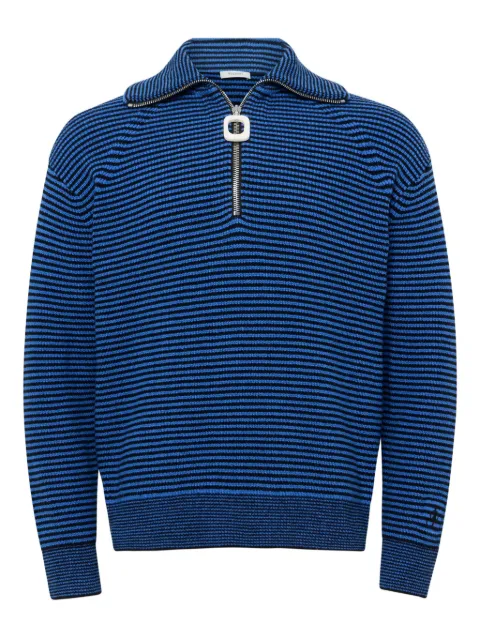 JW Anderson striped zip-up sweater
