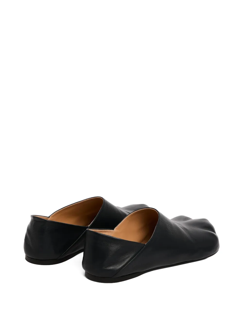 JW Anderson leather loafers Black
