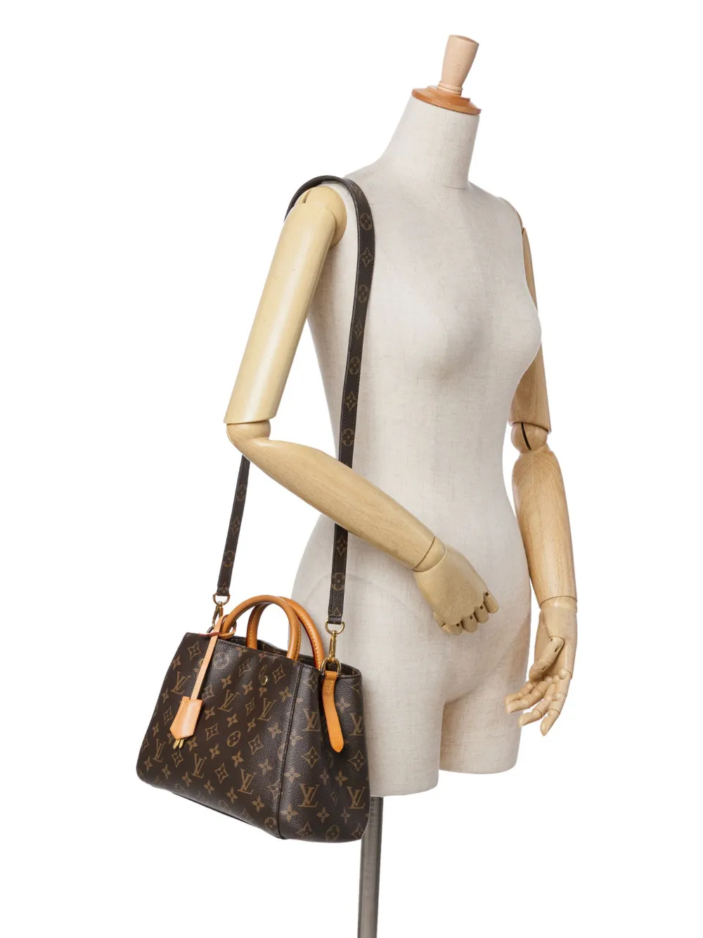 Louis Vuitton Pre-Owned 2017 Monogram Montaigne BB satchel | Pre-Owned | Image 2