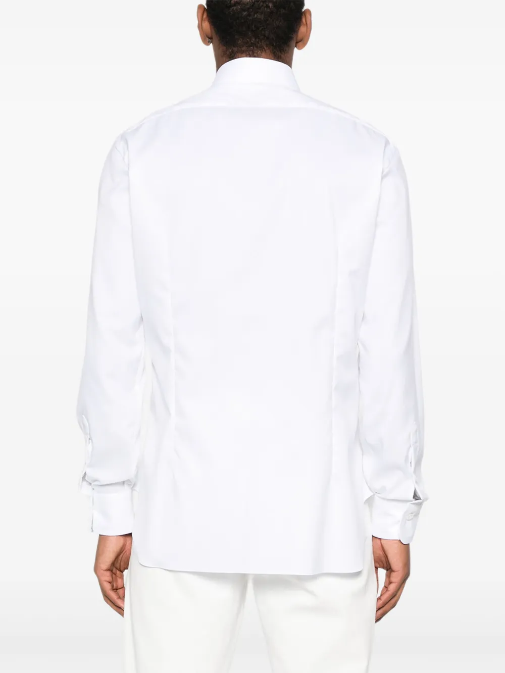 Barba Button-down overhemd Wit