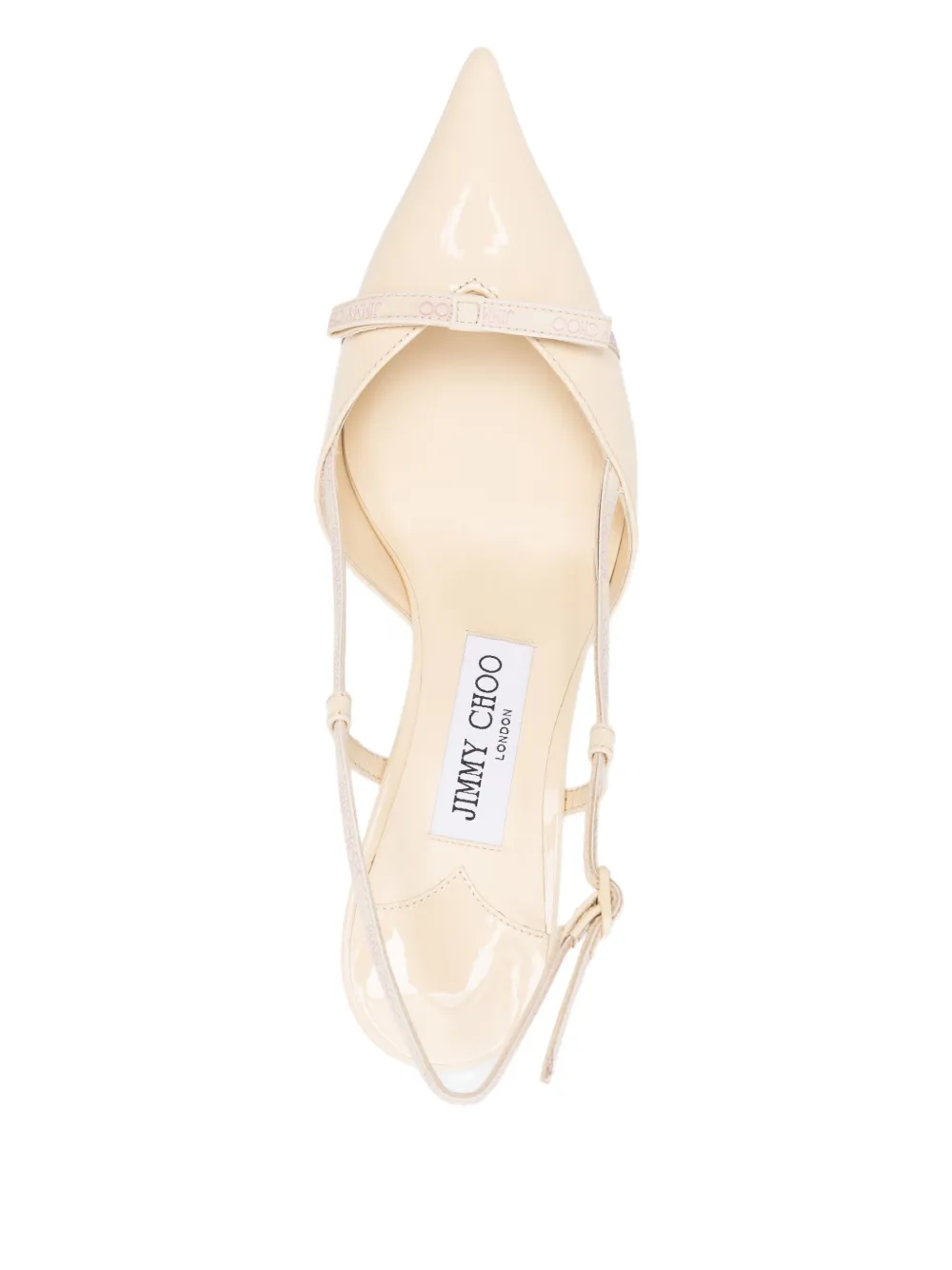 Jimmy Choo 65mm bow-detail pumps Neutrals