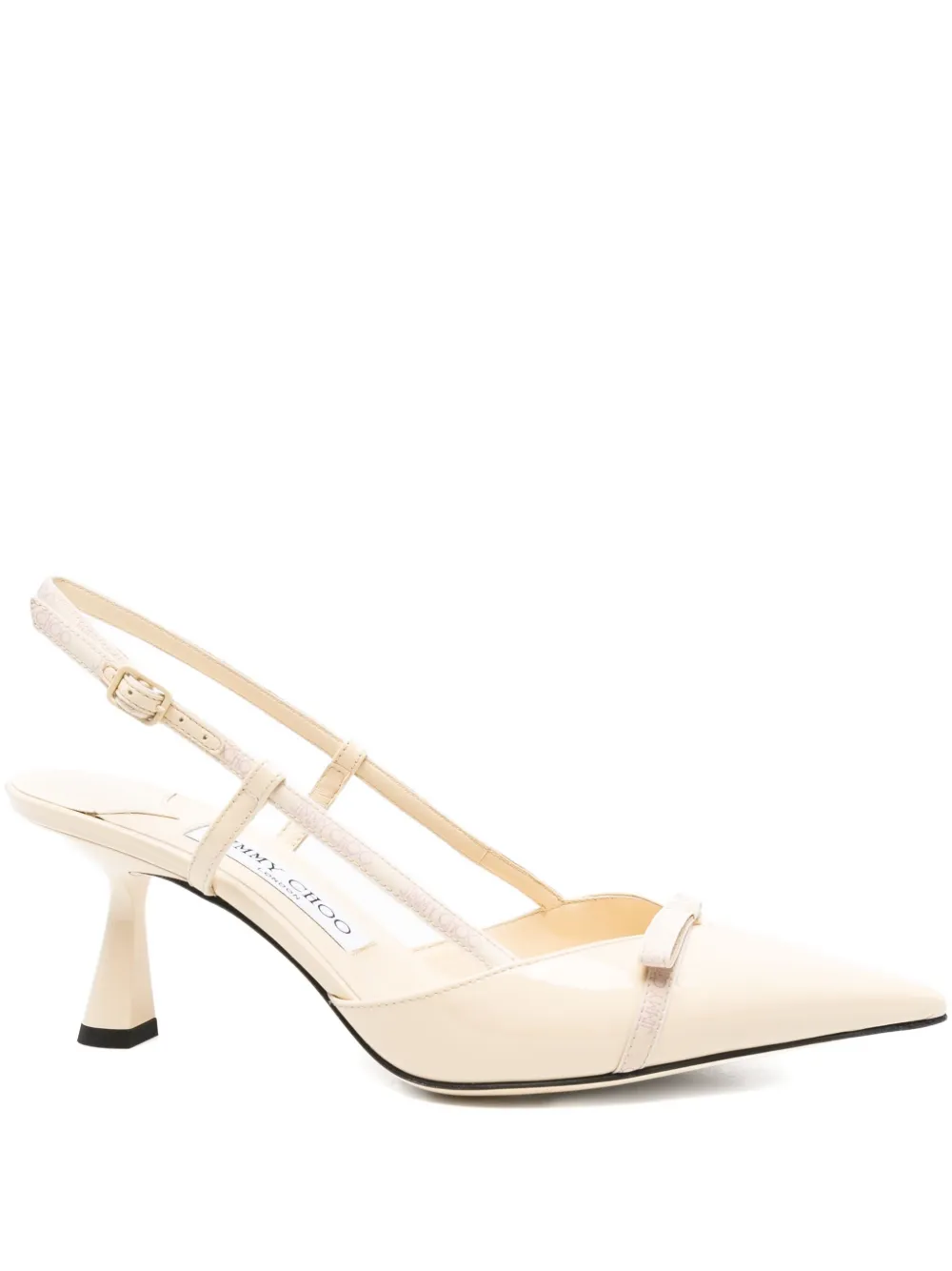 Jimmy Choo 65mm bow-detail pumps Neutrals