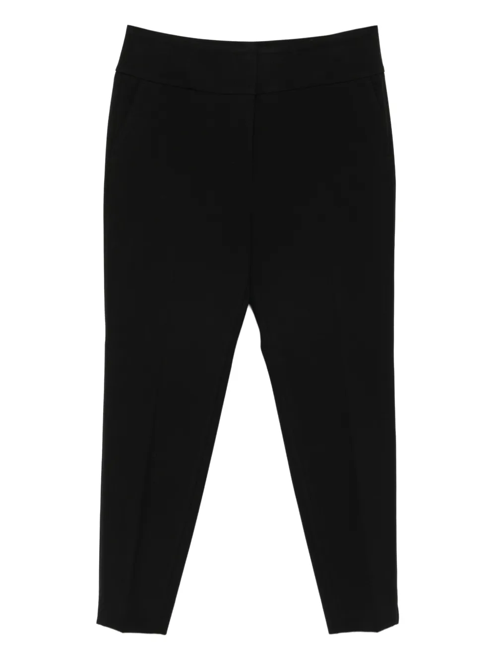 Peserico Straight broek met zakken Zwart