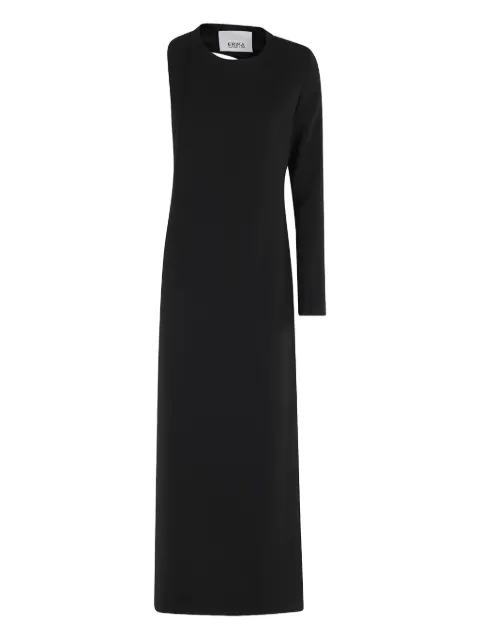 Erika Cavallini  one-shoulder open-back maxi dress
