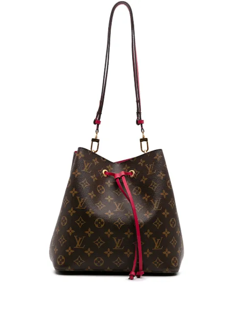 Louis Vuitton Pre-Owned сумка-ведро 2018 Monogram Neonoe MM