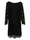 CHIARA BONI La Petite Robe lace long-sleeve midi dress - Black