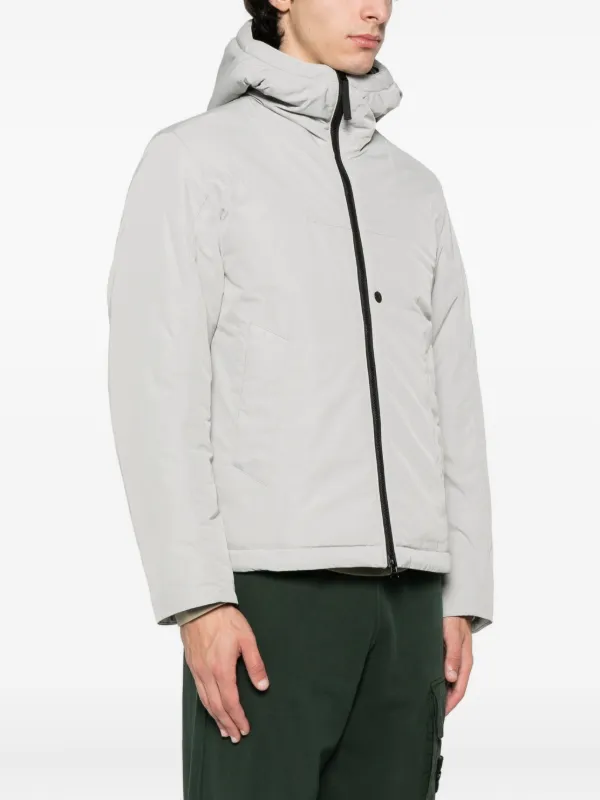 Stone Island 4100047 フーデッドジャケット | グレー | FARFETCH JP