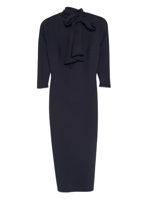 CHIARA BONI La Petite Robe neck-tie midi dress