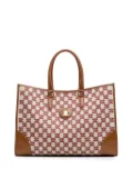 Céline Pre-Owned 2020 Triomphe Embroidered Canvas Horizontal Cabas tote bag - Brown