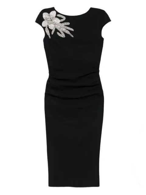 CHIARA BONI La Petite Robe embellished sheath midi dress
