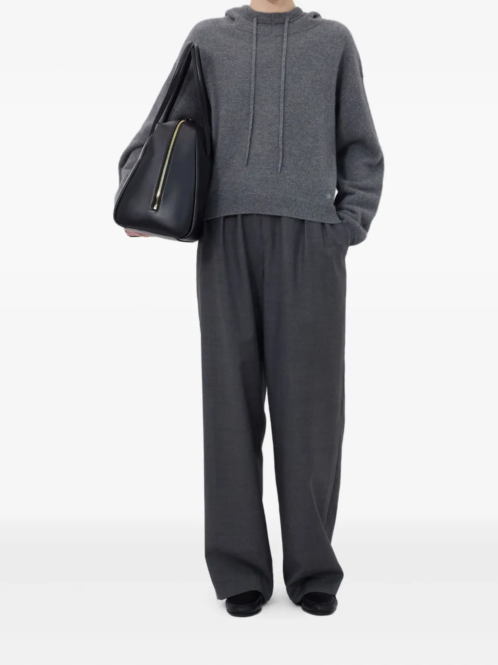 Hooded Cashmere Sweater