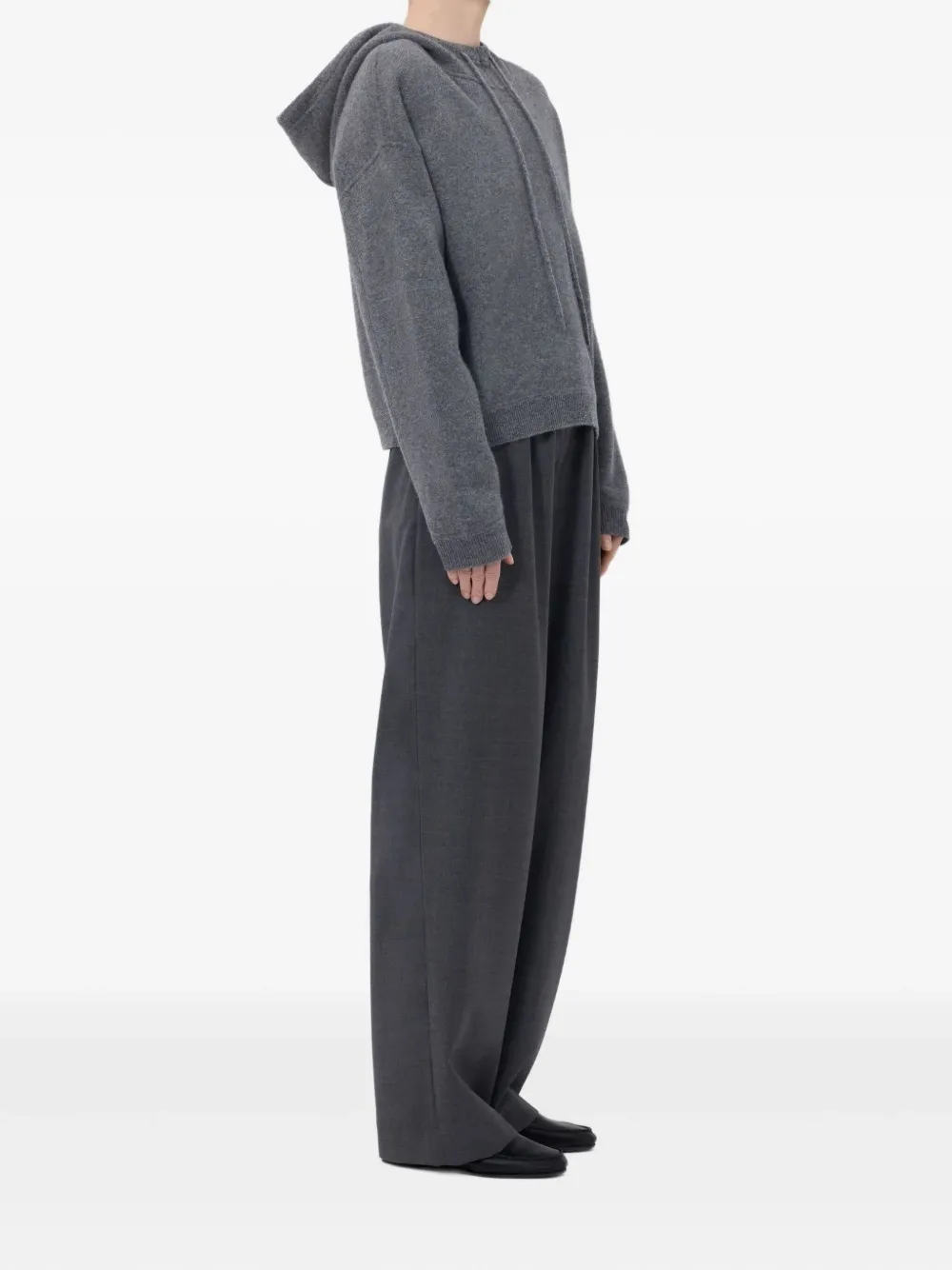 Hooded Cashmere Sweater