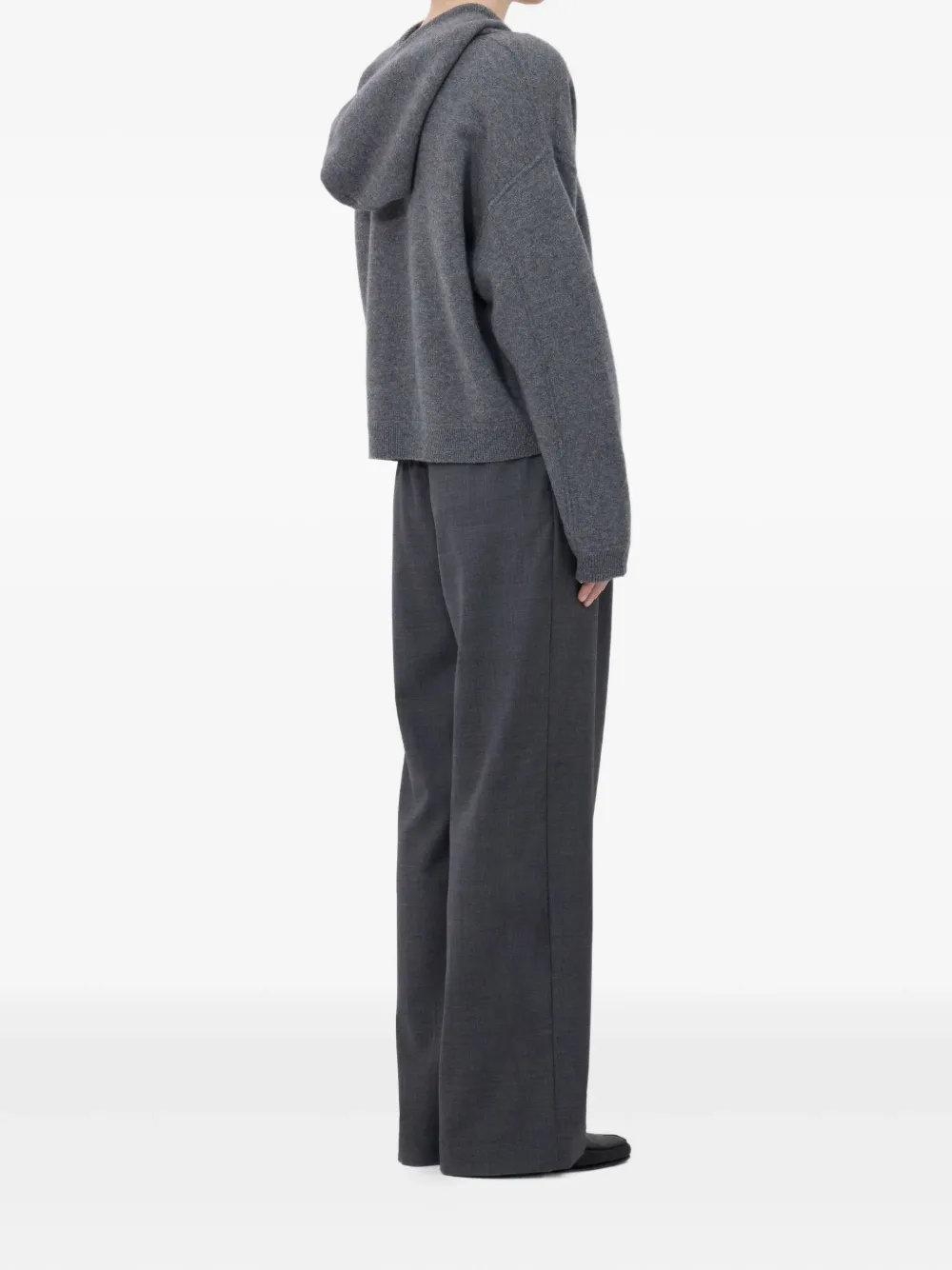 Hooded Cashmere Sweater
