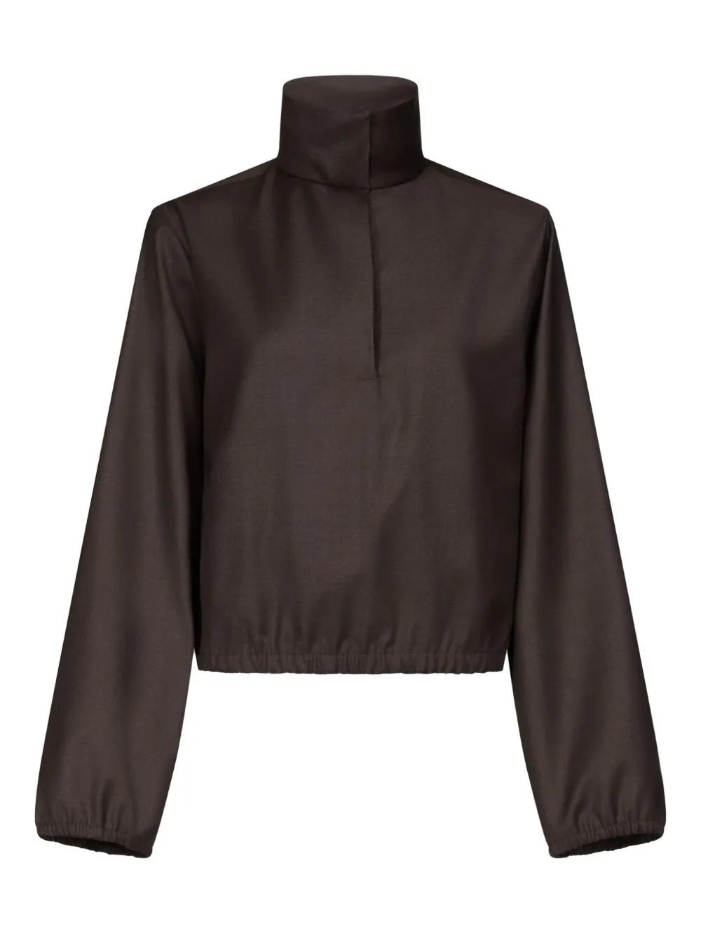 LouLou de Saison high-neck sweatshirt - Marrone