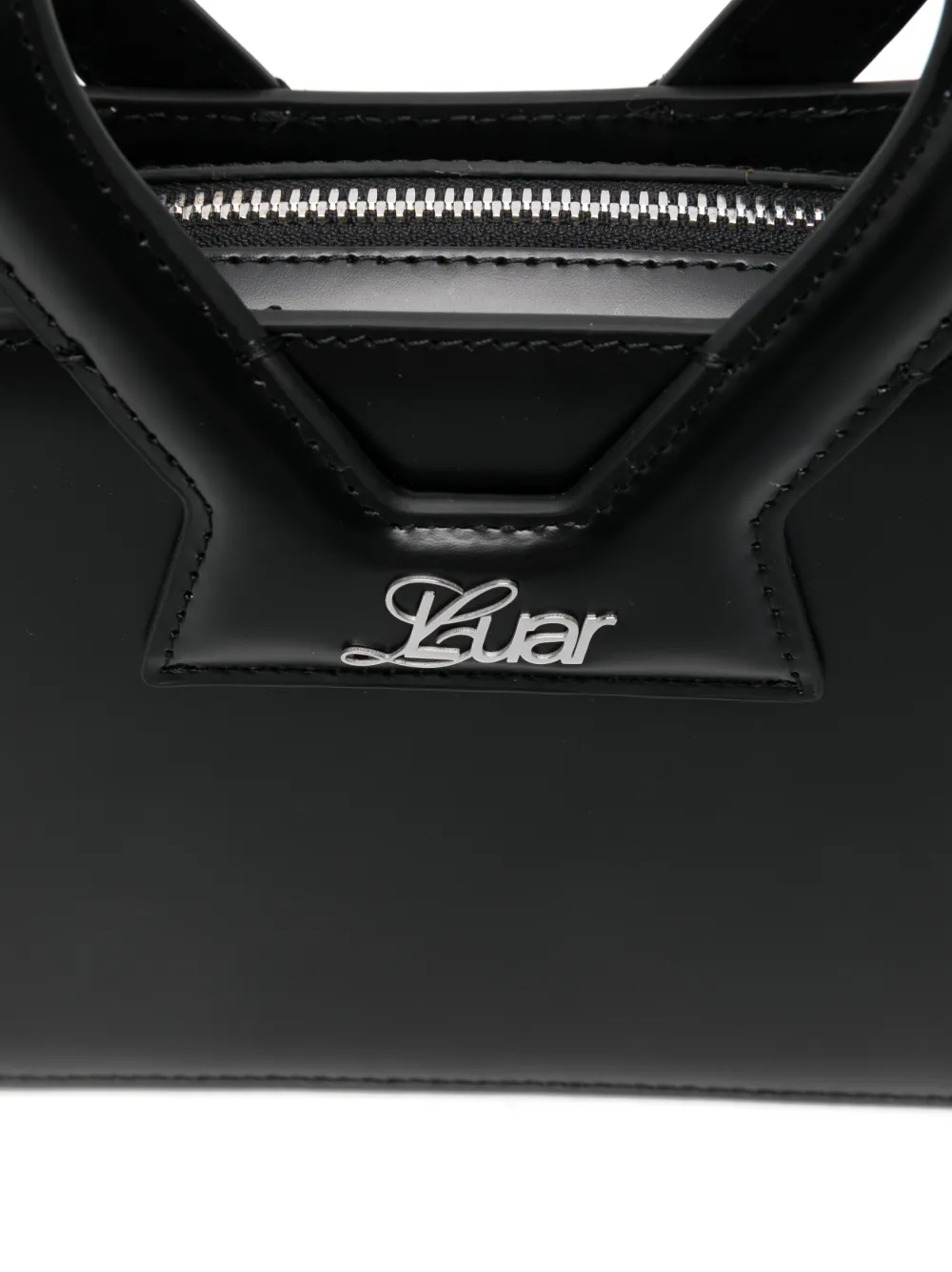 Luar Ana Leather Shoulder Bag In Black