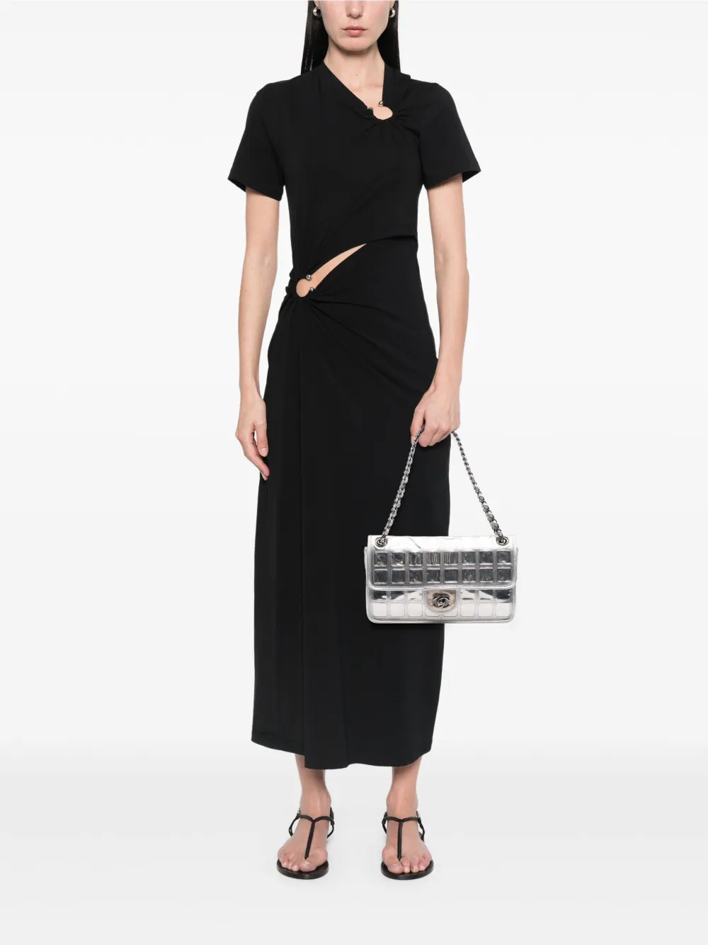 CHANEL Pre-Owned 2006-2008 Vinyl Ice Cube Flap shoulder bag | Pre-Owned | Image 2